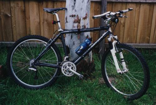 Tim's mountain bike